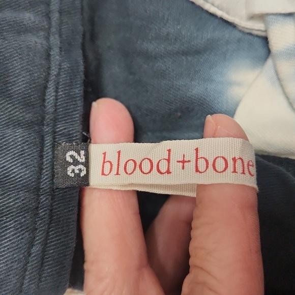 Blood + Bone Tye Dye Raw Hem Shorts - Picture 5 of 5